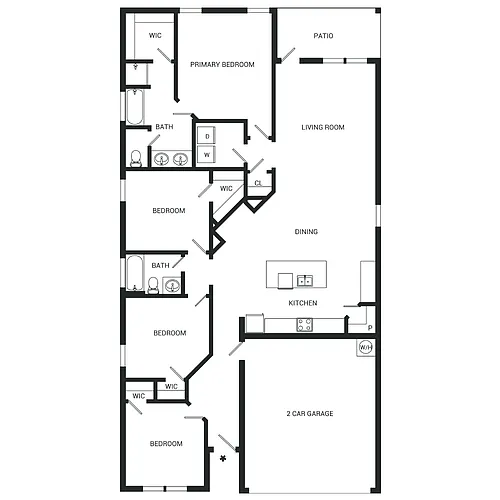 Floor plan Bowen