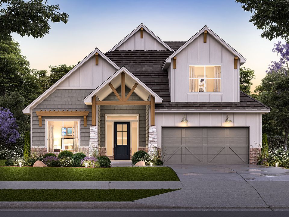 Rustic Craftsman Elevation