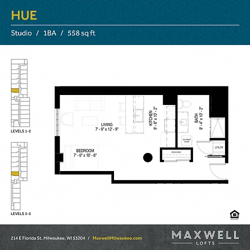 Floor plan Hue
