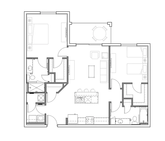 Floor plan Vesper (B5)