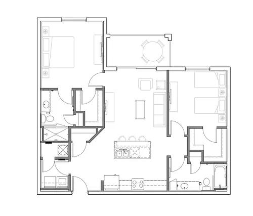 Floor plan Vesper (B5)