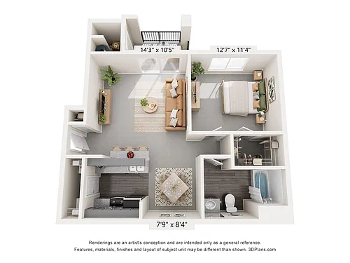 Floor plan A-M