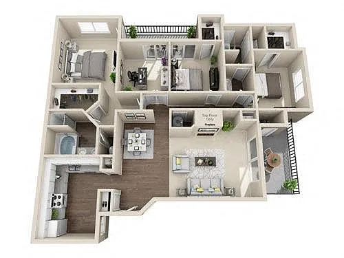 Floor plan Silver Sage
