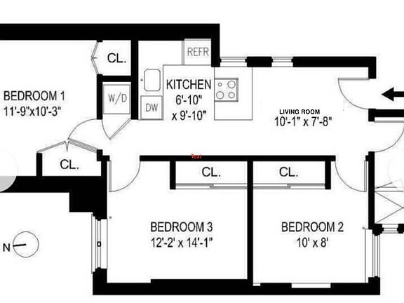 2nd image of 211 Henry St APT 1A