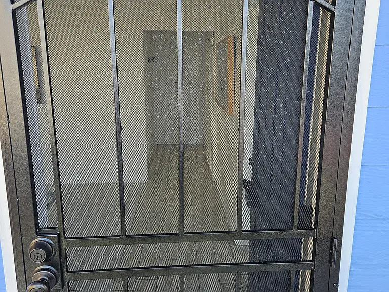 Looking thru Screen Door