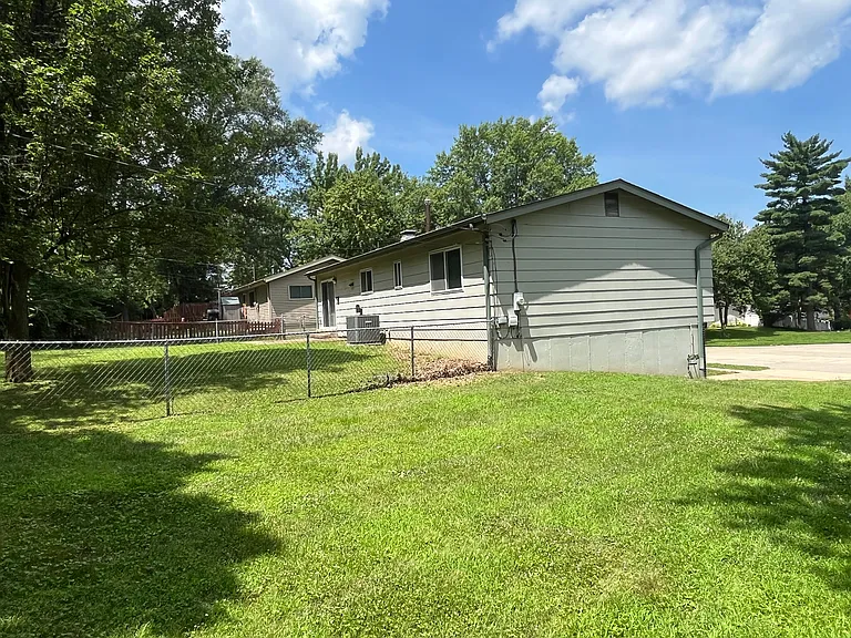 Spacious yard