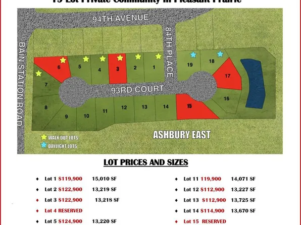 Lt3 93RD COURT, Pleasant Prairie, WI 53158