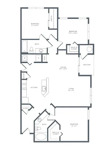 Floor plan 78-C01R