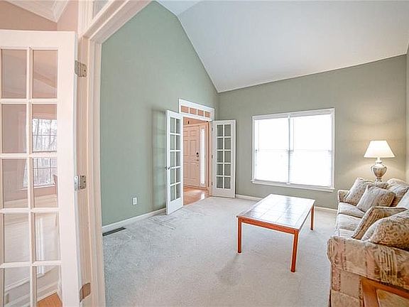 French doors in Living room