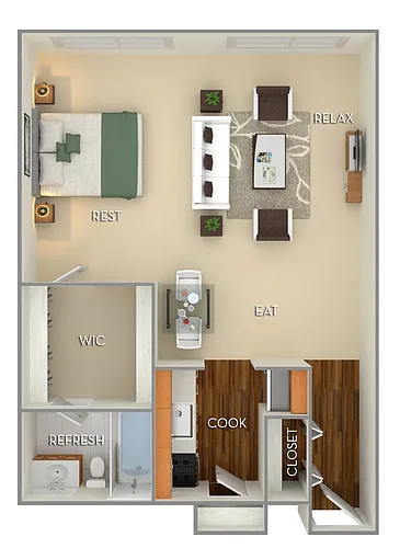 Floor plan St. Asaph