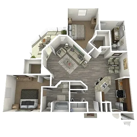 Floor plan B3