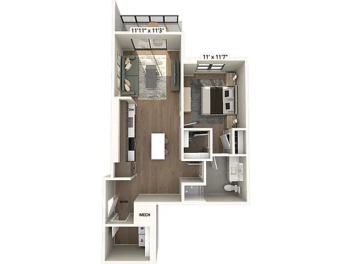Floor plan A06-Scheme3