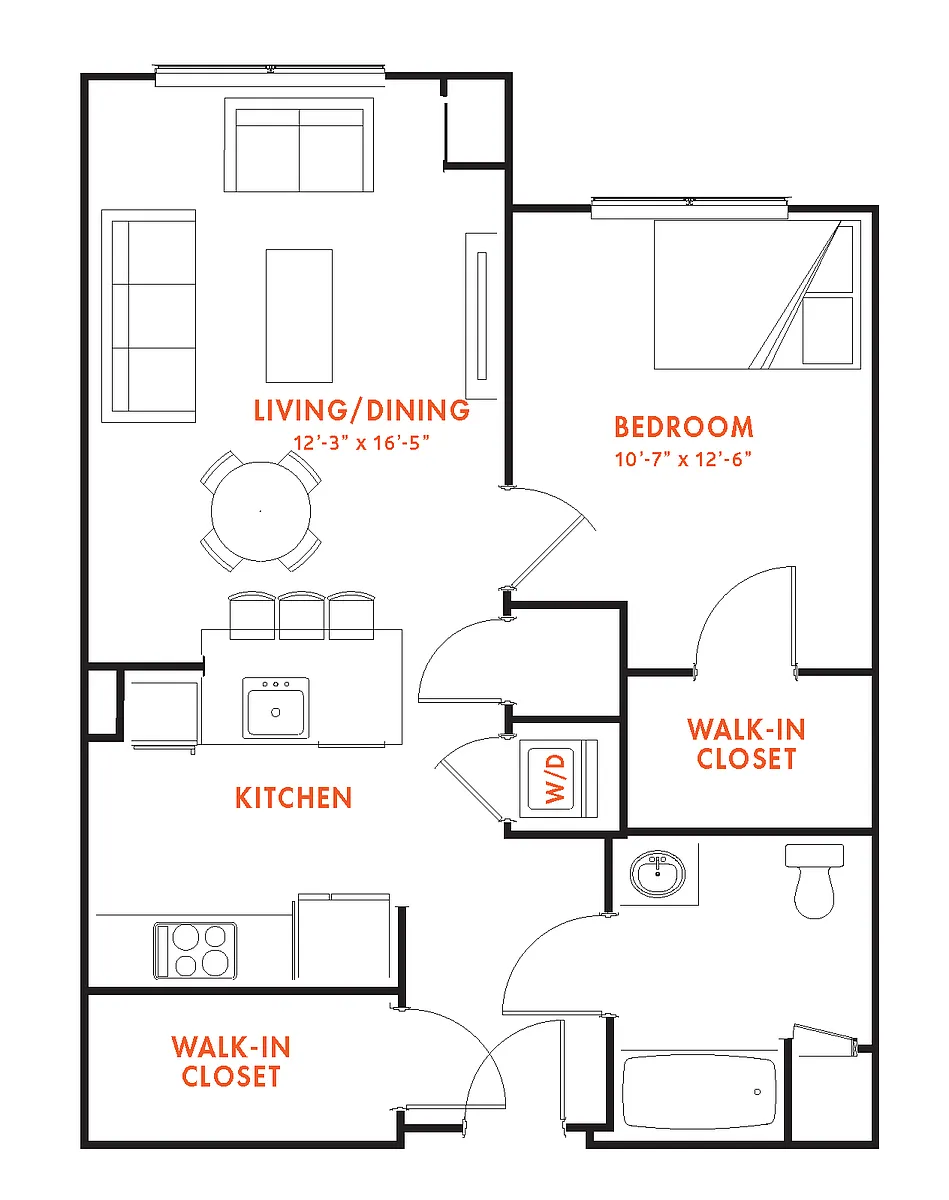 Floor plan A1DH-1