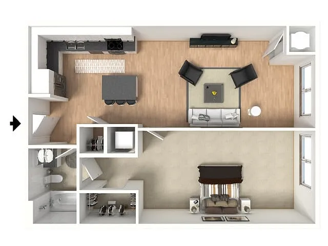Floor plan Emerald Grand