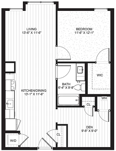 Floor plan A1DA