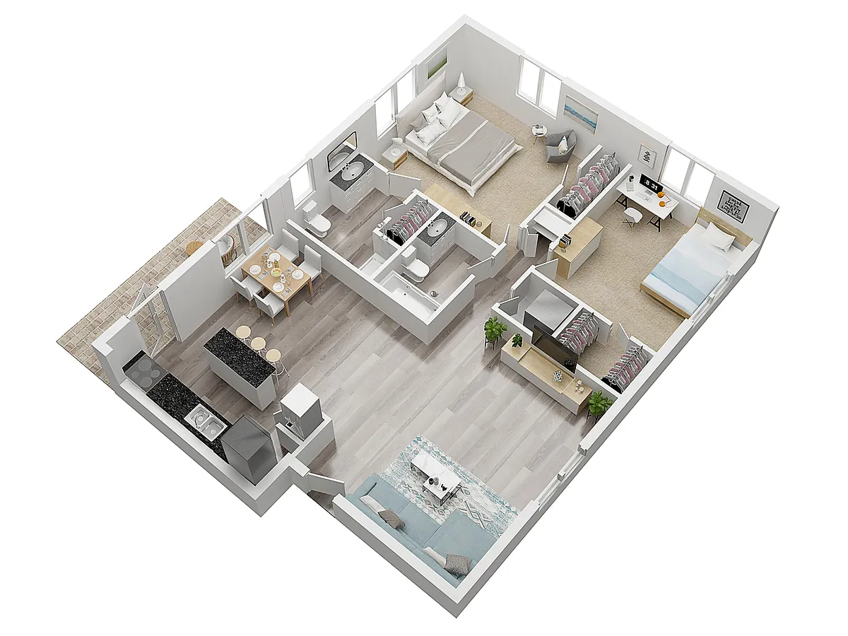 Floor plan Onyx+