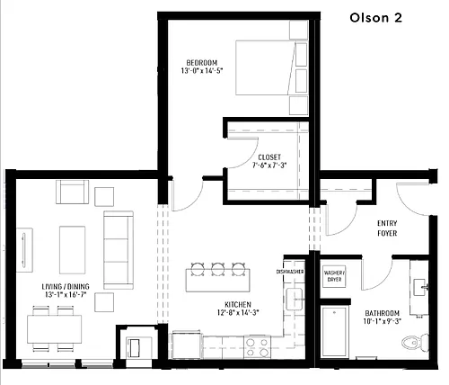 Floor plan Olson 2