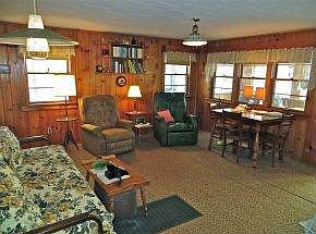 Knotty Pine Living Room