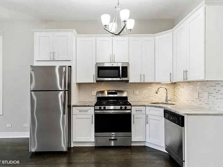 Kitchen with Stainless Steel Appliances