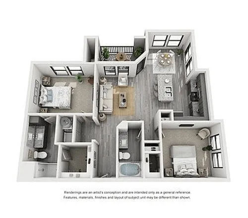Floor plan B2A