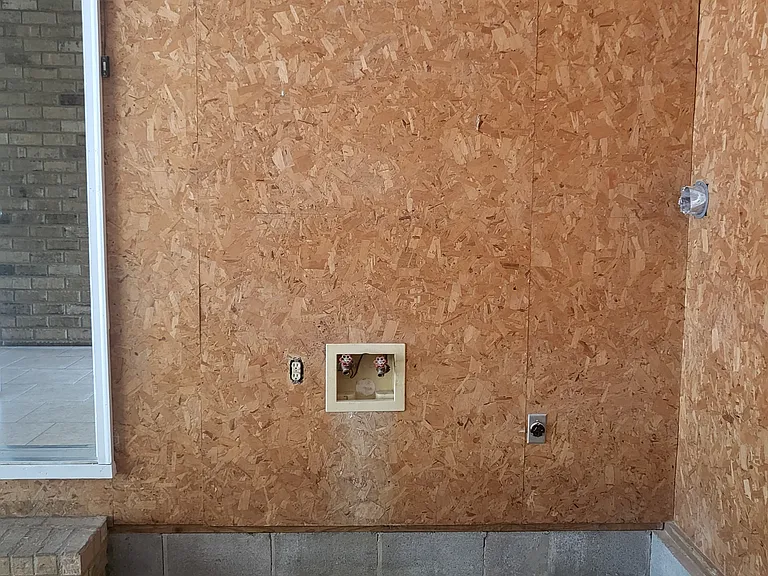 Laundry area