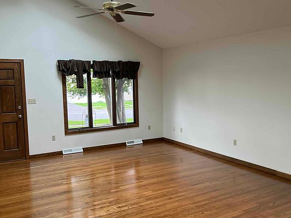 Family Room with Cathedral Ceiling and Skylights