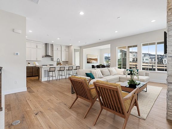 Homesite 58 Great Room, Kitchen Dining - Virtual