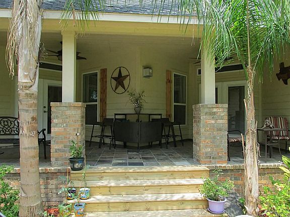 COVERED BACK PORCH