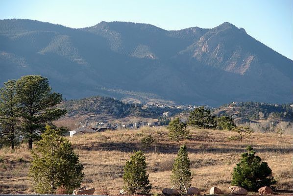 Mountain view from deck