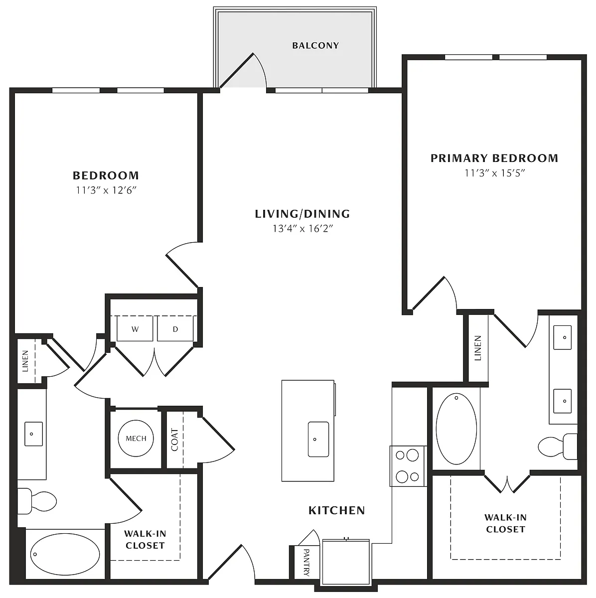 Floor plan B3