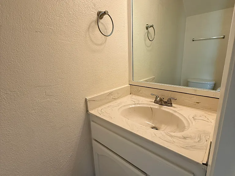 Downstairs half bath
