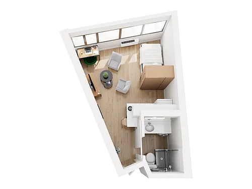 Floor plan Studio