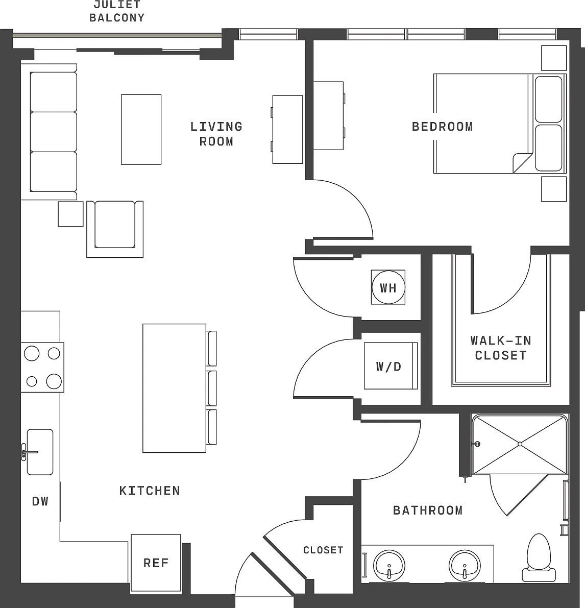 Floor plan A10J