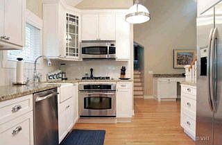 BRAND NEW Custom Kitchen. New floor. Restoration Hardware everything!
