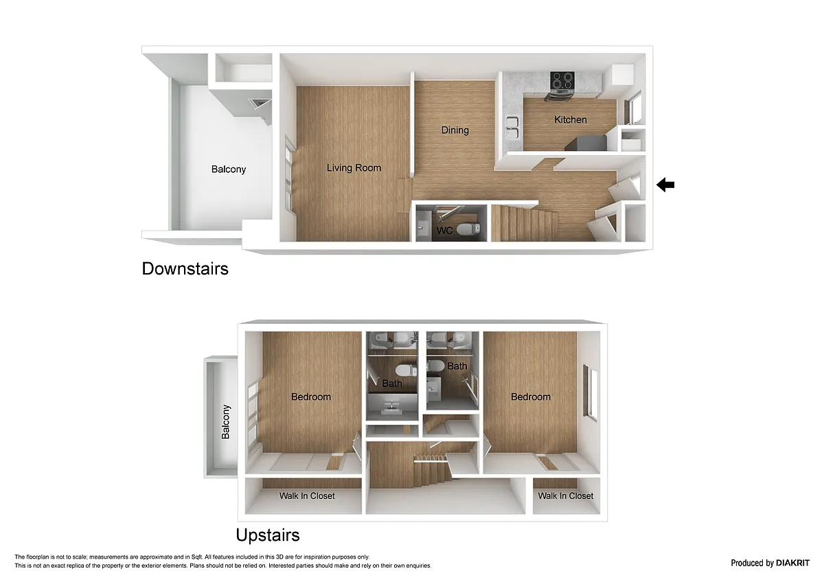 Floor plan Woodland
