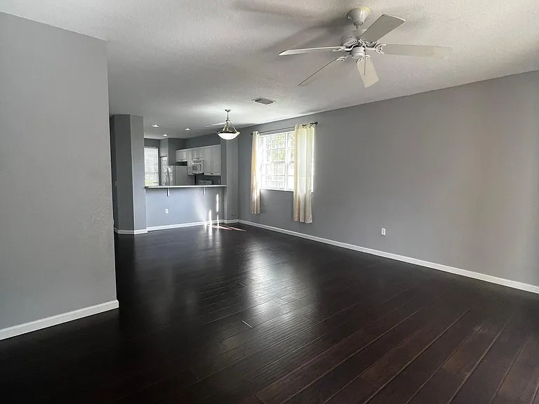 living room view