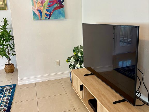 Smart TV with internet access to use your streaming subscriptions
