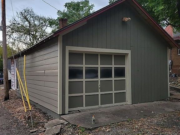 Detached Garage in Progress