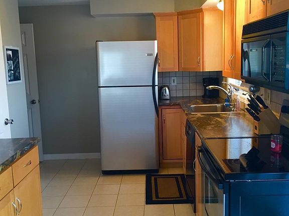 Kitchen, Door to half bathroom & basement