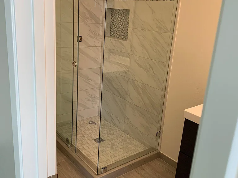 Master bathroom shower
