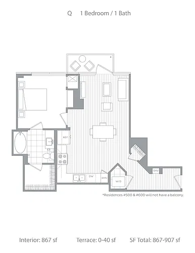 Floor plan Q