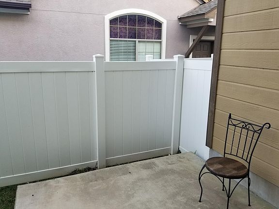 Backyard patio