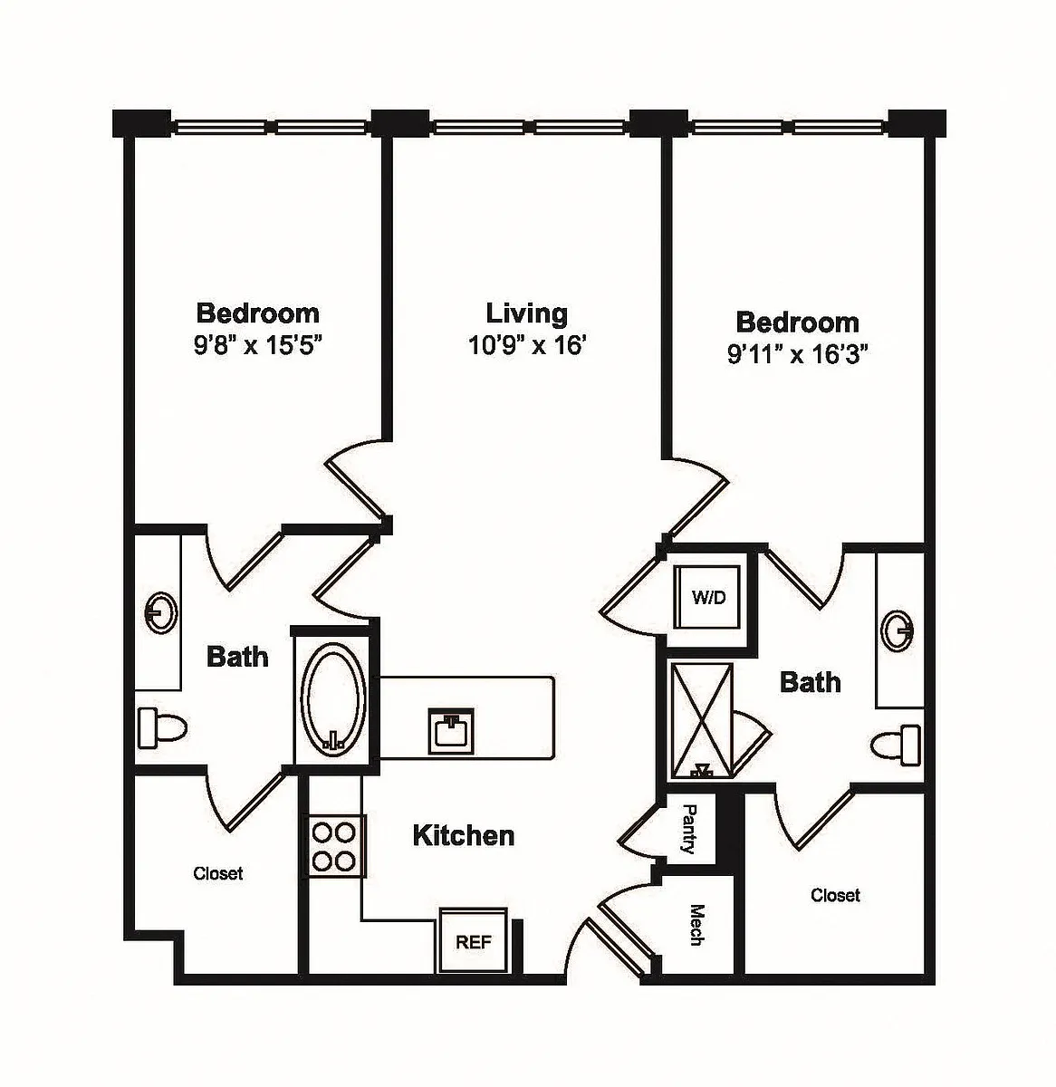 Floor plan B4