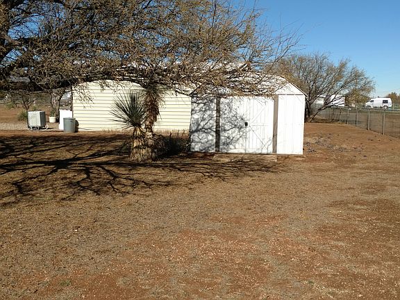 Shed with cement floor
