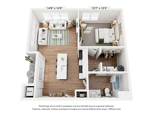 Floor plan Allegheny