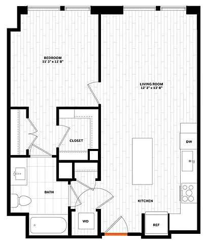 Floor plan A05N