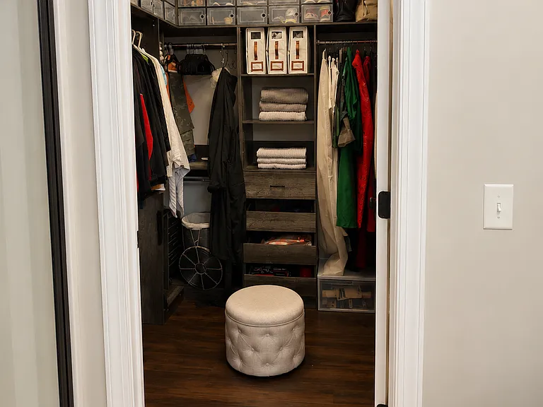 Master Walk-in Closet