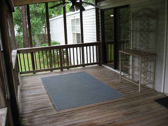 12X22 Screen Porch off Back