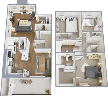 Bridges of Cypress Creek Apartment Homes — Photo 42