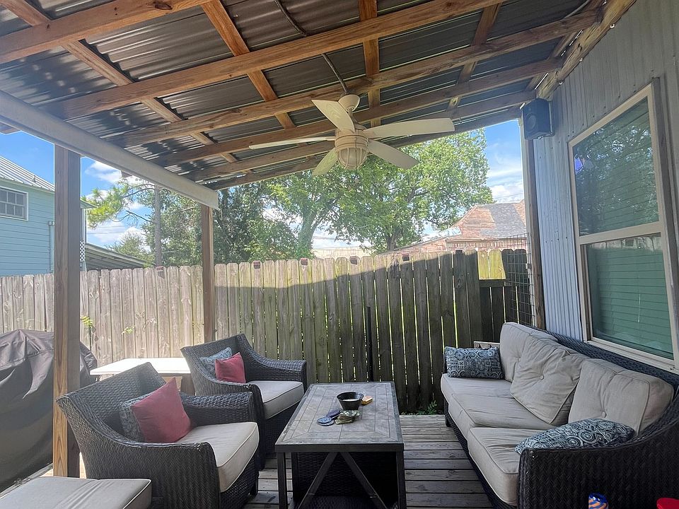 Backyard patio for grilling and chilling!